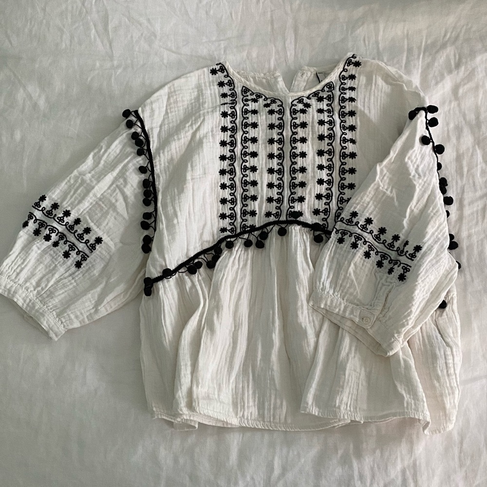 Zara Linen Top